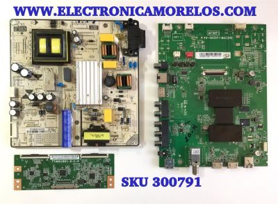 KIT DE TARJETAS PIONEER / MAIN SVSMT56B77-MA200AA / 40-5655F1-MAC2HG / V8-MT56BMP-LF1V061 / MIDF956164K-00004 / FUENTE 81-PBE055-H97 / SHG5504C13-101HA / D0170710PS5119 / T-CON 3429110044 / TT4851B01-2-C-4 / DISPLAY ST4851B01-2 / MODELO PLE-49S07FHD
